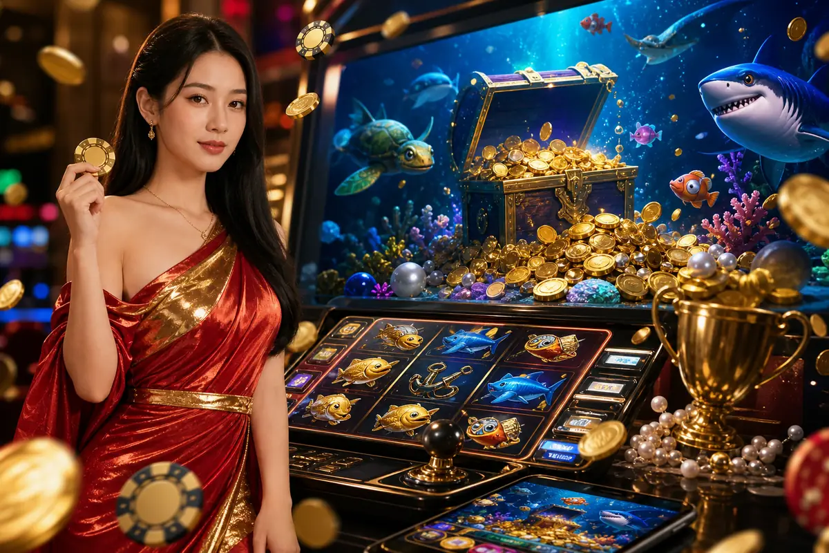 sax6s ফিশিং আর্কেড গেম